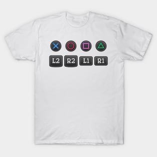 Controller Buttons T-Shirt